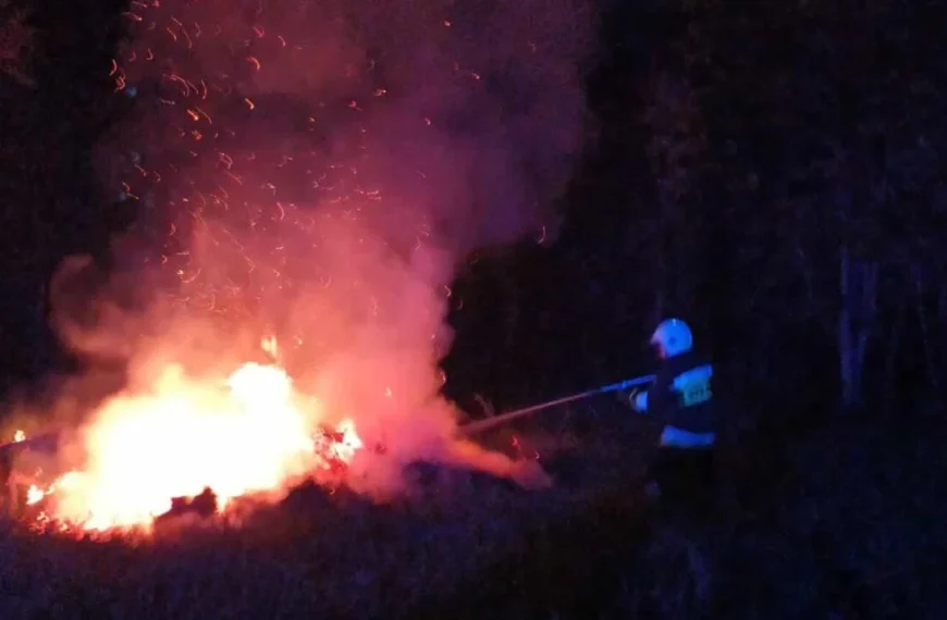 OSP Radziechowy działa skutecznie – dwie interwencje w jeden dzień